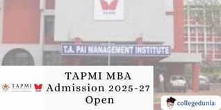 TAPMI MBA Admission 2025-27 Open; Check GDPI Schedule Here